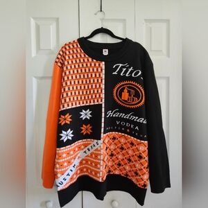SALE! Rare NWOT Tito's Vodka Christmas Ugly Sweater